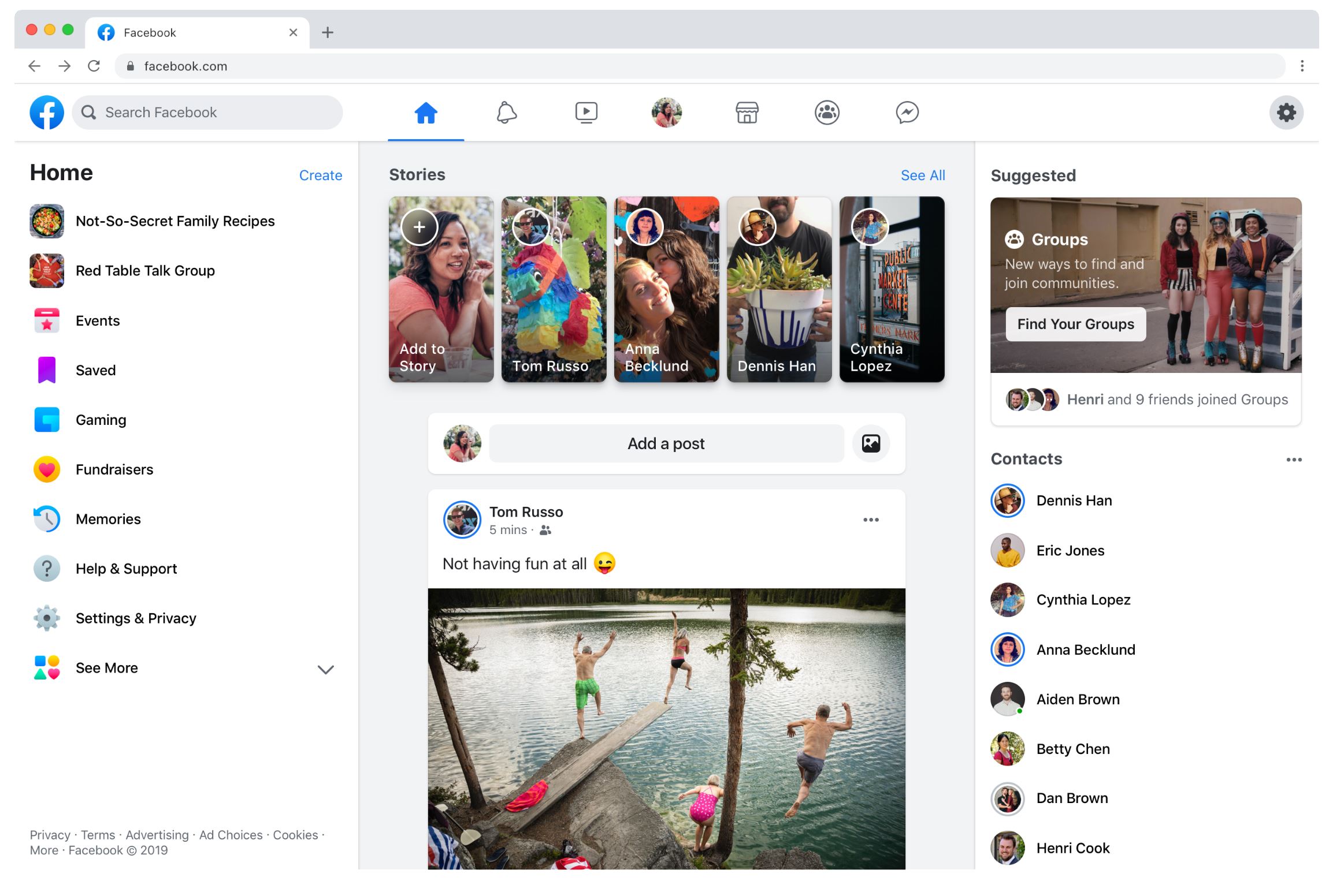 Facebook redesign teknobizdeyiz