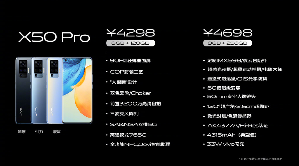 Vivo X50 Pro Price teknobizdeyiz