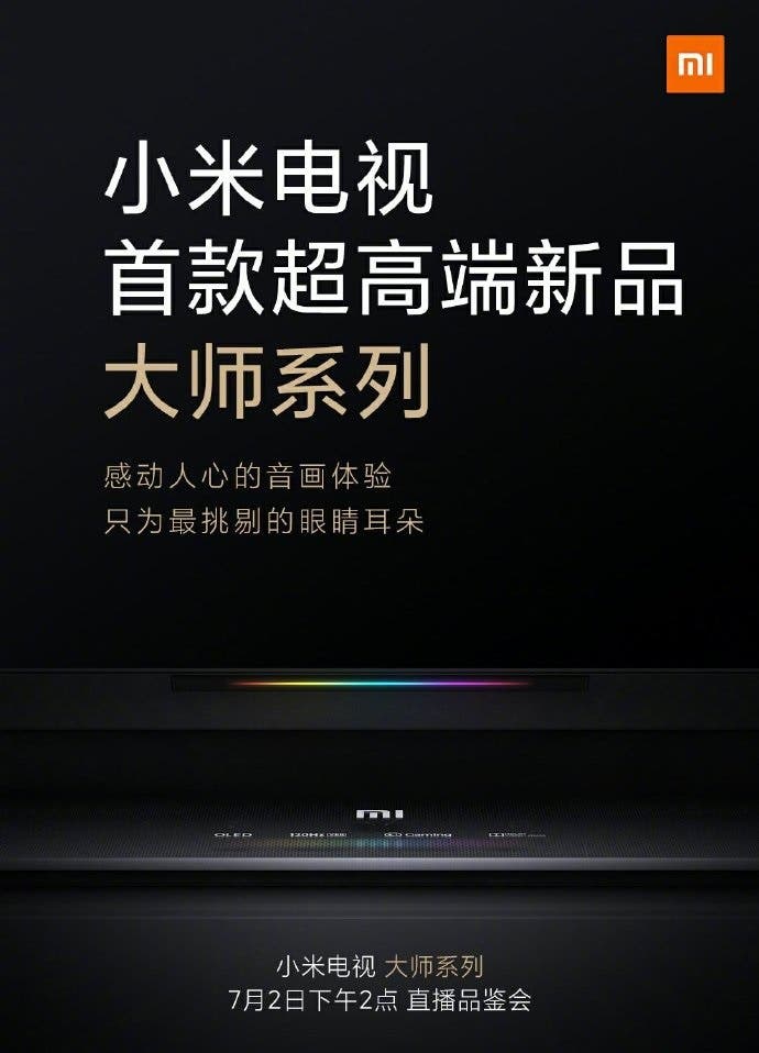 Xiaomi TV Master Series teknobizdeyiz