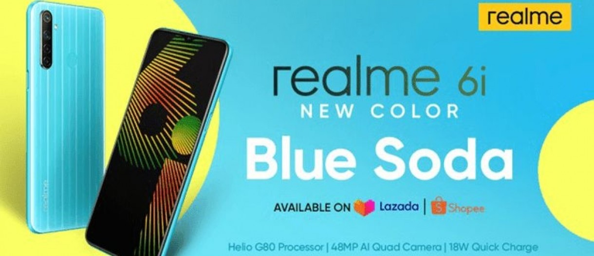 realme 6İ Mavi Soda teknobizdeyiz 3