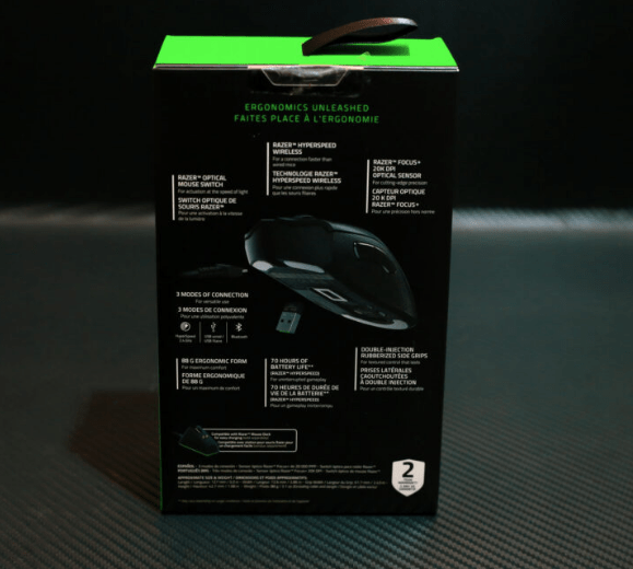 RAZER DeathAdder v2 PRO Kablosuz Fare teknobizdeyiz 3