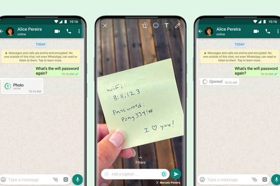 whatsapp tek seferlik oynatma teknobizdeyiz