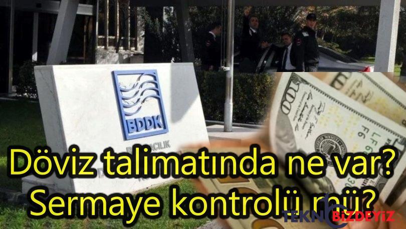 bddkdan bankalara gonderilen doviz talimati olay oldu ne manaya geliyor TNDC3tum