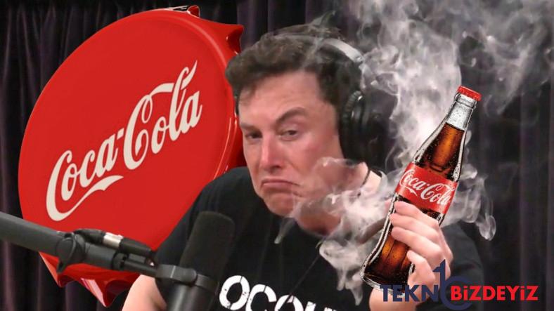 elon musk coca colayi alip icine tekrar kokain koyacagim