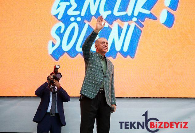 erdogan bir genclik soleni etkinliginde konusuyor bir olacagiz iri olacagiz canli olacagiz 1 YUhDZs9L