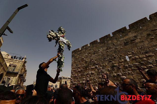 filistinli gazetecinin cenazesindeki polis mudahalesi dunya gundeminde 7 6RgtT7Gh