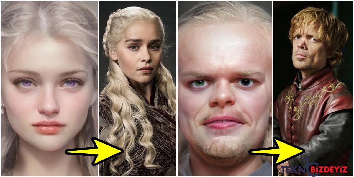 game of thrones kitaplarindaki betimlemelerden olusturulan karakter portrelerini gorunce sasiracaginiz kesin 7idfOfKa