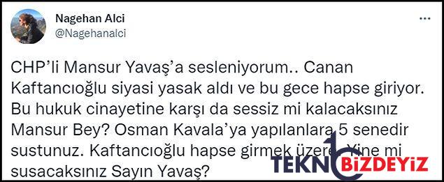 nagehan alci mansur yavasa seslendi kaftancioglu mahpusa girmek uzere yeniden mi susacaksiniz sayin yavas 3 suvh8aUz