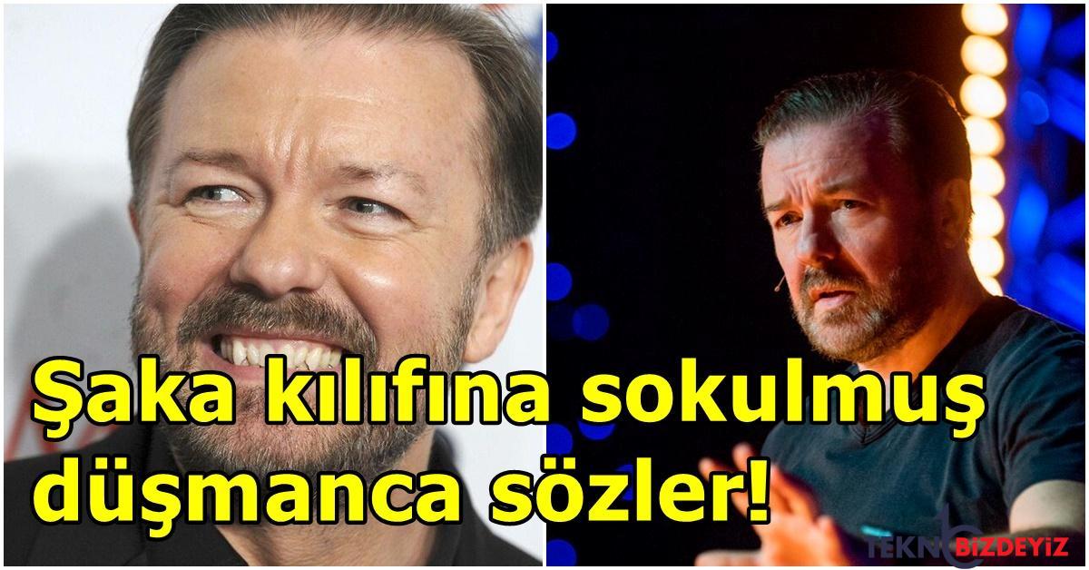 ricky gervais netflixteki supernature gosterisindeki trans kadin latifesiyle lgbt orgutlerinden reaksiyon aldi Aj26mGOE