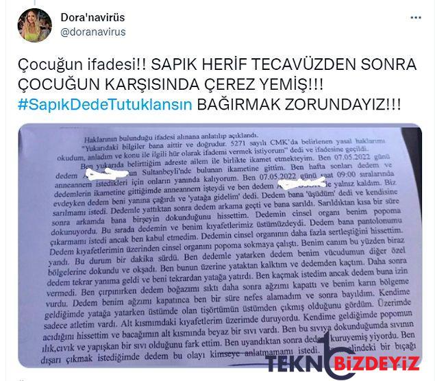 9 yasindaki torununa tecavuz ettigi tez edilen dede toplumsal medyada gundemde 9