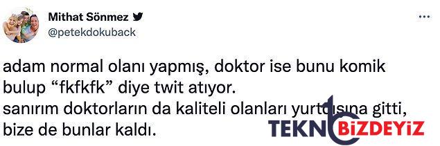 akrep sokan hastasinin akrebi yaninda getirmesini gulerek twitterda paylasan doktora reaksiyon yagdi 17