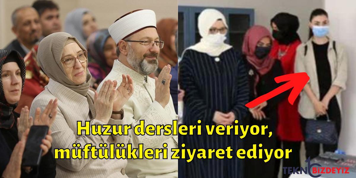 diyanet isleri lideri ali erbasin esi seher erbasin bayan polise cantasini tasitmasi reaksiyon cekti v4vX28hQ