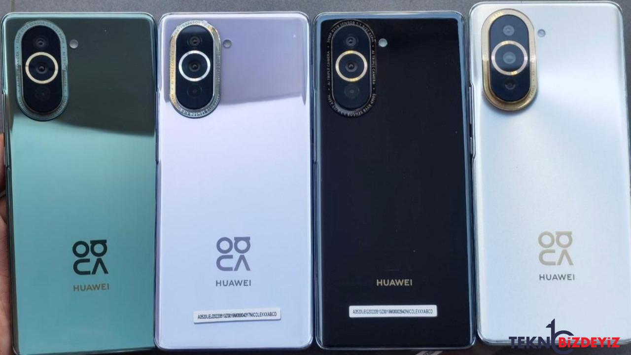 huawei nova 10 serisi sizdirildi orta segmentte rakip tanimaz ry557TzS