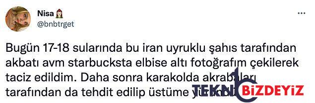 iranli bir erkek tarafindan taciz edildigini sav eden bayana oteki bir iranlinin yaptigi hadsiz yorumlar 2 h1htHazz