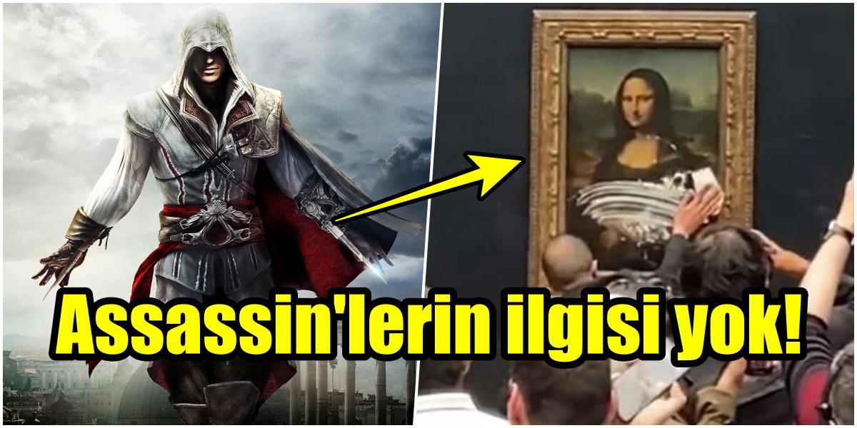 mona lisaya pastali hucum hakkinda ubisoft turkiyeden aciklama da vinci ve ezio dosttu OIHaabBP