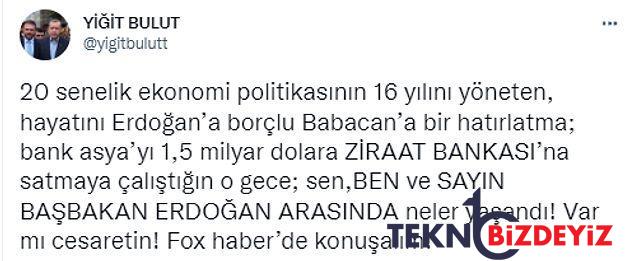 yigit bulut babacana meydan okudu goruntuler paylasti kilicdarogluna yoneldi bank asyada ne olmustu 3 YQ8WOe4H