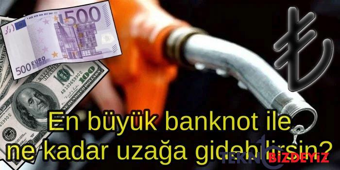 100 dolar kac litre yakar ulkelerin en buyuk banknotlari ile kac litre akaryakit aliniyor 85NGYnmp