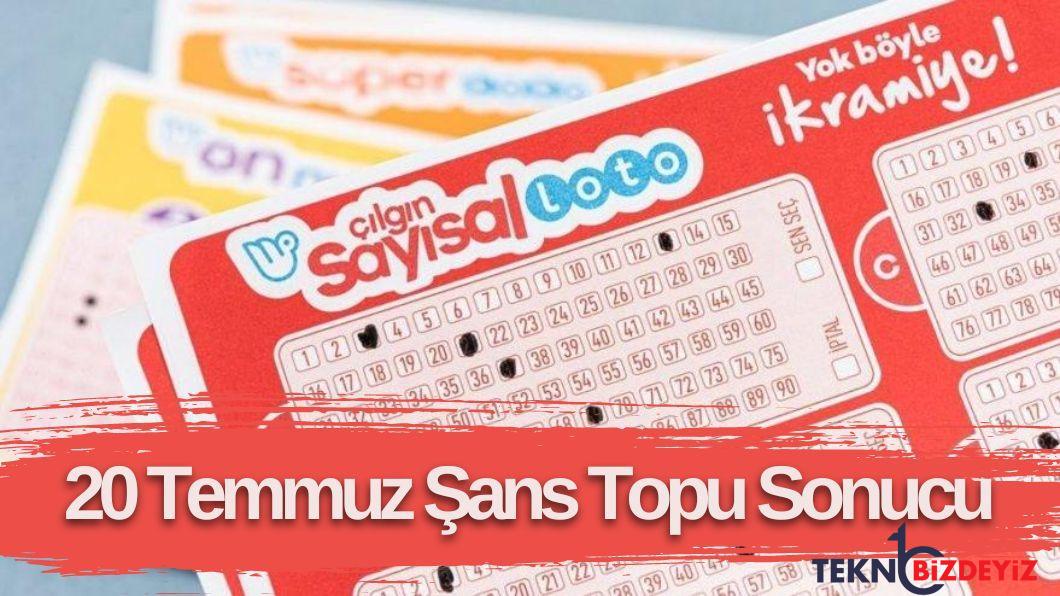 20 temmuz sayisal loto sonuclari aciklandi 20 temmuz sayisal loto kazandiran numaralar