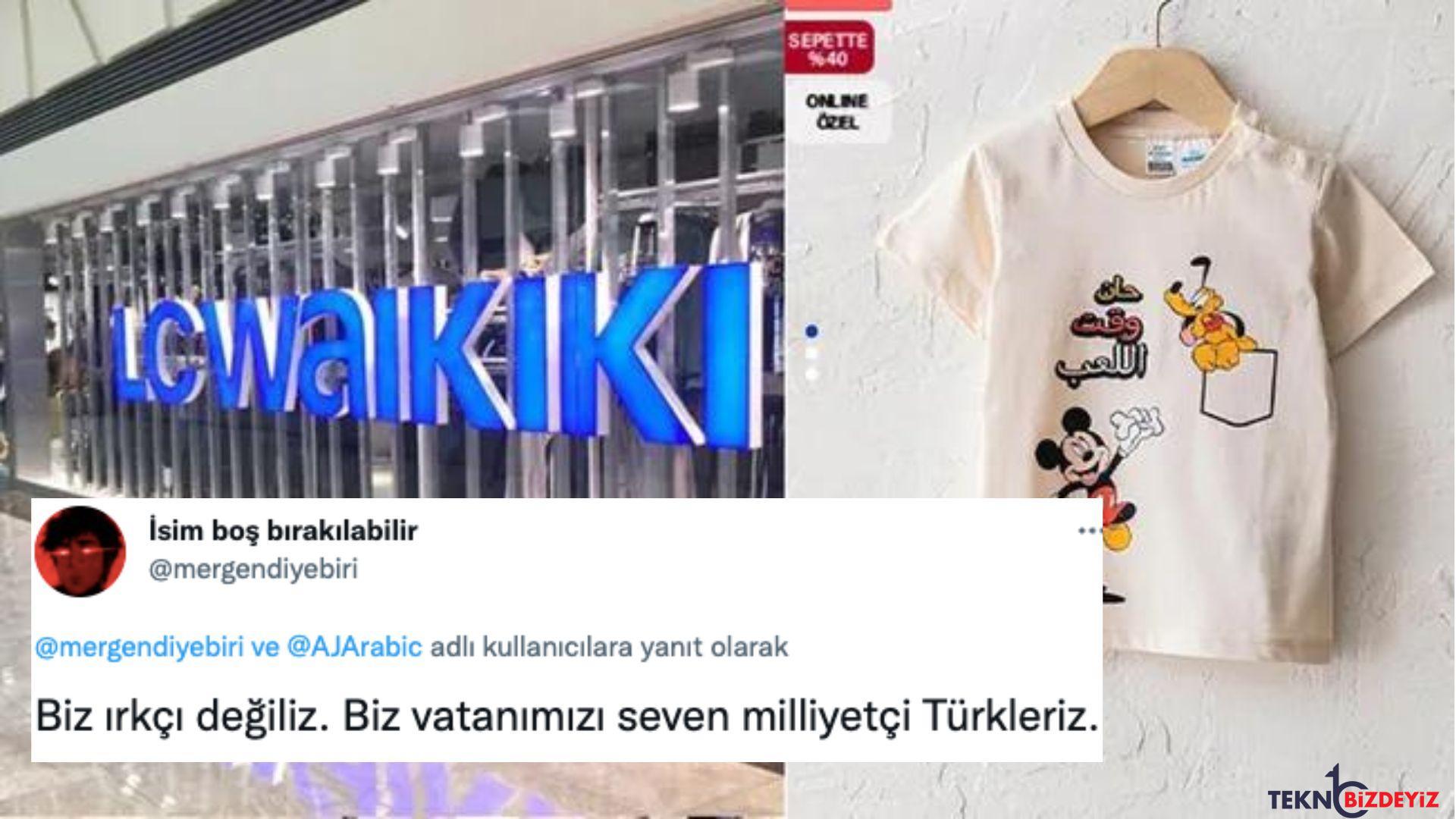 evvel turkler artik ise araplar lc waikikide satilan arapca yazili t shirt krizi buyuyor VKzPYah5