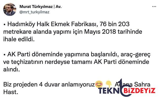 ibb akp kume sozcusu murat turkyilmazin halk ekmek fabrikasiyla ilgili ortaya attigi garip arguman 11 3UFS48nv