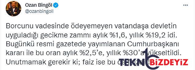 merkez bankasindan beklenen artis devletin alacaklarina yapildi gecikme artirimi yuzde 56 artti 5 uFWX5Edw