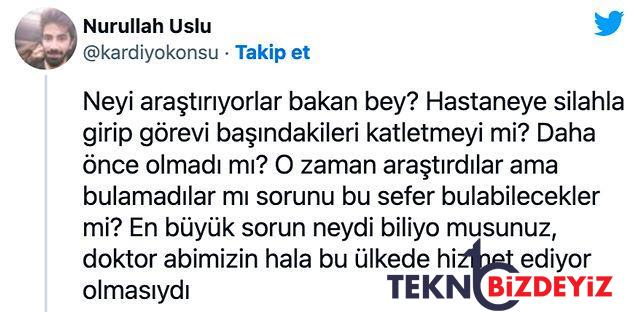 oldurulen hekim icin hayattan koparildi diyen sihhat bakani reaksiyonlarin odaginda 2 HUcjaI7U