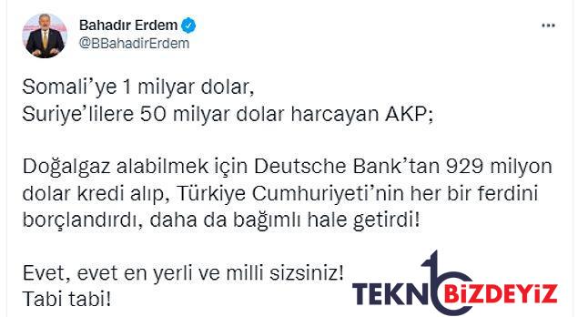 somaliye yaptigimiz yardim kadar kredi aldik deutsche banktan dogal gazi rusyadan alma kredisi 10 bmh3K3P5