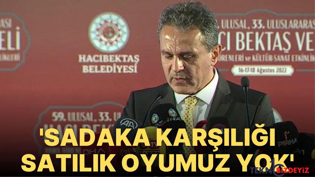 alevi vakiflari federasyonu liderinden iktidara net bildiri sadaka karsiligi satilik oyumuz yok 27BRFTeF