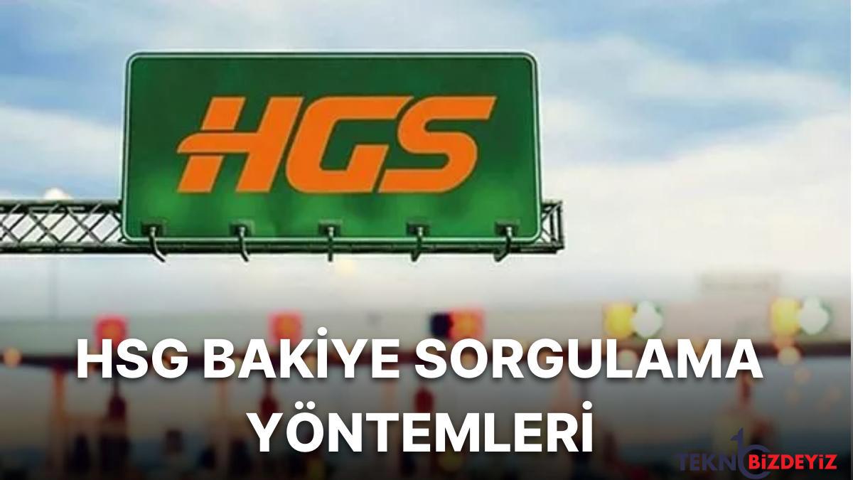 hgs bakiye sorgulama nereden ve nasil yapilir hgs bakiyesi nasil ogrenilir DV6EN9Vd