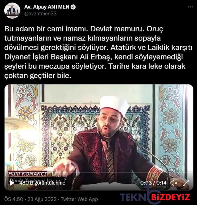 imam konakci oruc tutmayanlarin sopalanmasini istedi 0 OSFAlTbp