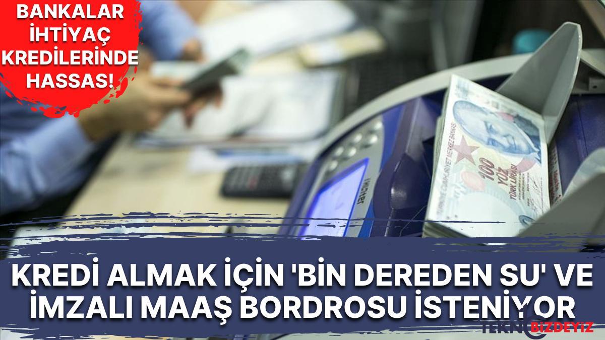 maas musterisini ek limitte bile zorluyorlar bankalar muhtaclik kredisinin nereye harcanacagini bilmek istiyor HtZGUuaU