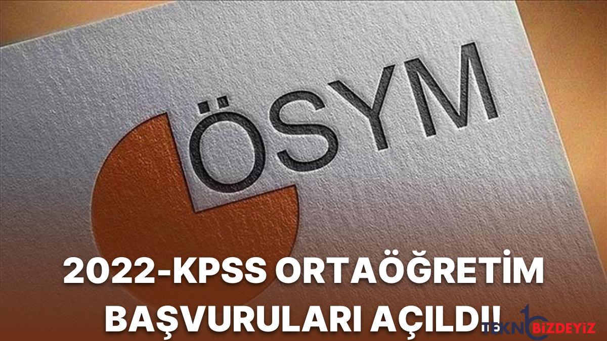 2022 kpss ortaogretim muracaatlari basladi kpss ortaogretim basvurusu nasil ve nereden yapilir ujDHsICJ