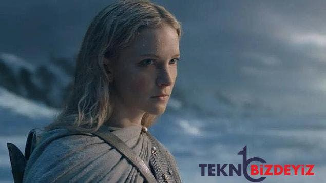 en hos elf the rings of powerdaki galadriel roluyle bir anda gonullerimize taht kuran morfydd clark 8 BdOqABRt