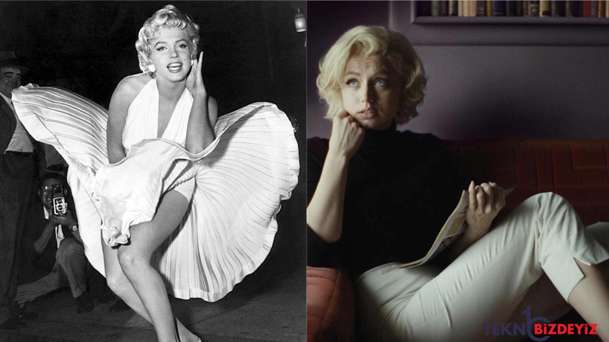 erkekler sarisin sever sinemanin yildizi marilyn monroenun hayatini anlatan blonde sinemasini inceliyoruz mHud7rlW