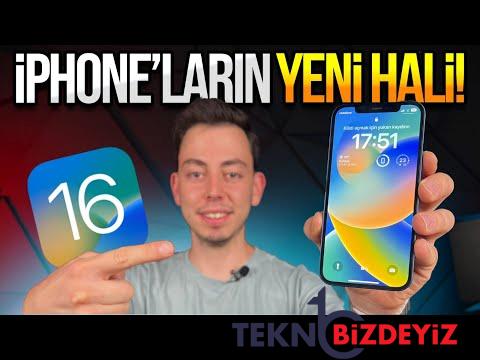 ios 16 cikti iphonelarin yeni ozellikleri 0 u1Ev1Rda