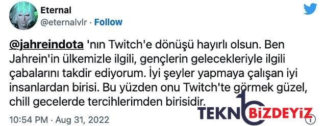 jahrein de dondu kara para aklandigi tezlerinden sonra platformdan ayrilan jahrein yine twitchte 5 M8YE54YP