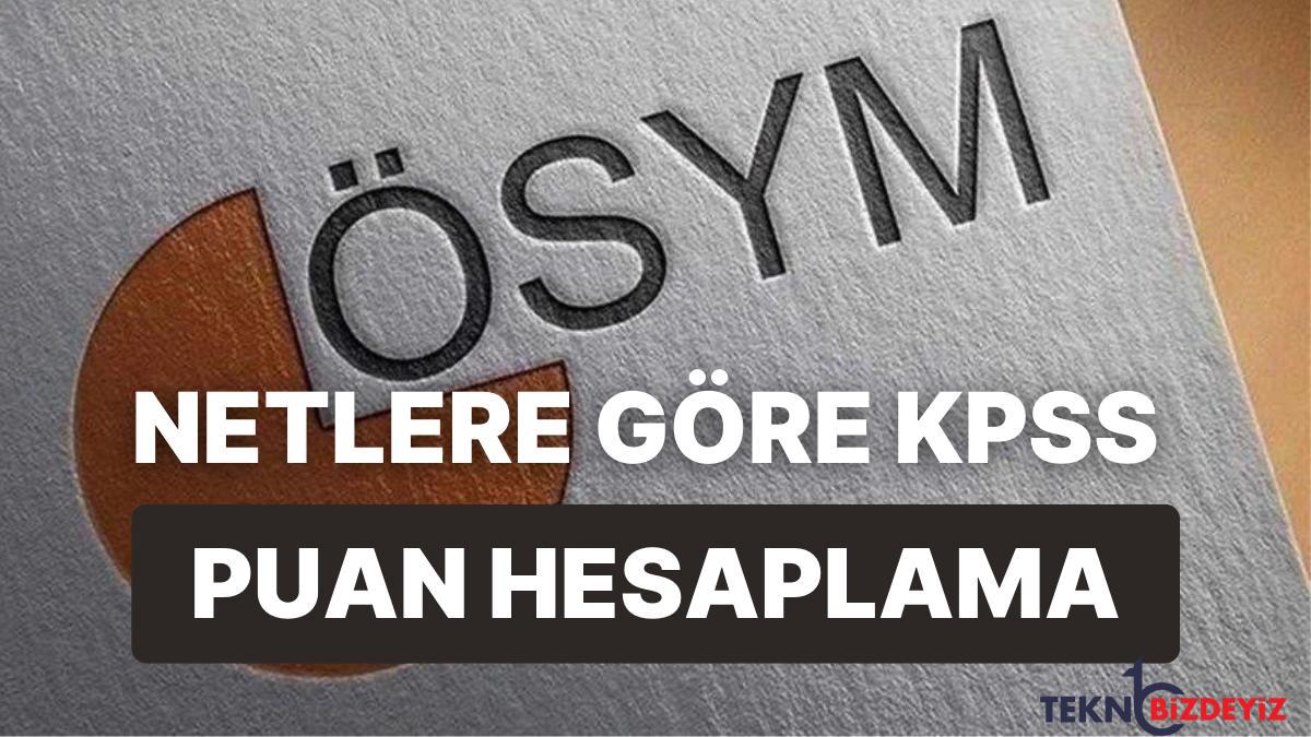 kpss puan hesaplama nasil yapilir 2022 kpss lisans alaninda 70 80 90 puan almak icin kac net lazim msbGBCc6