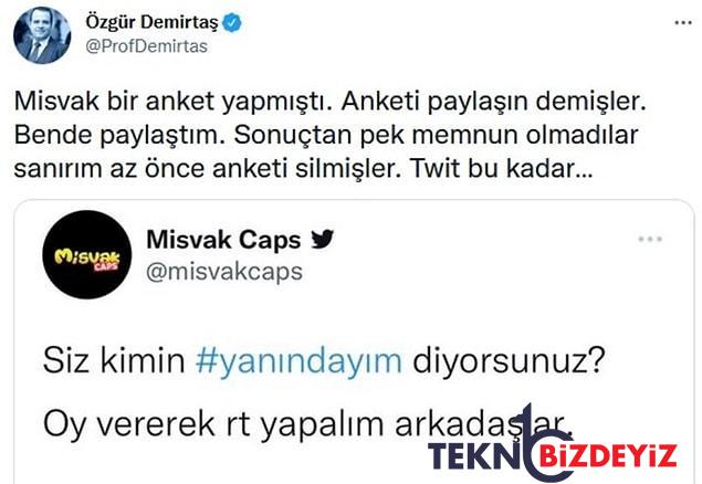 misvakin kimin yanindasin anketinden kilicdaroglu cikti paylasim silindi 3