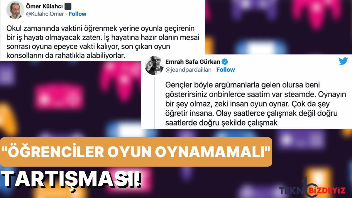 okul caginda oyun oynayanlarin issiz kalacagini soyleyen kullanici baslari yakti GbbmcJYY