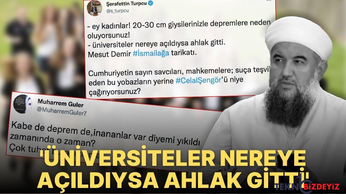 yasanan zelzeleleri bayanlarin kiyafetine ve kurtaja baglayan hocaya reaksiyon yagdi LK2GjNwl