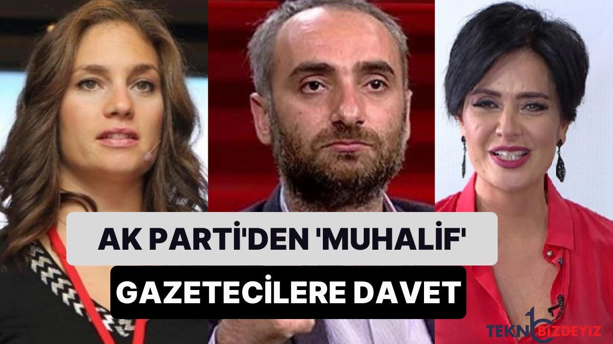 ak partiden yillar sonra muhalif gazetecilere davet VwTrXlRk