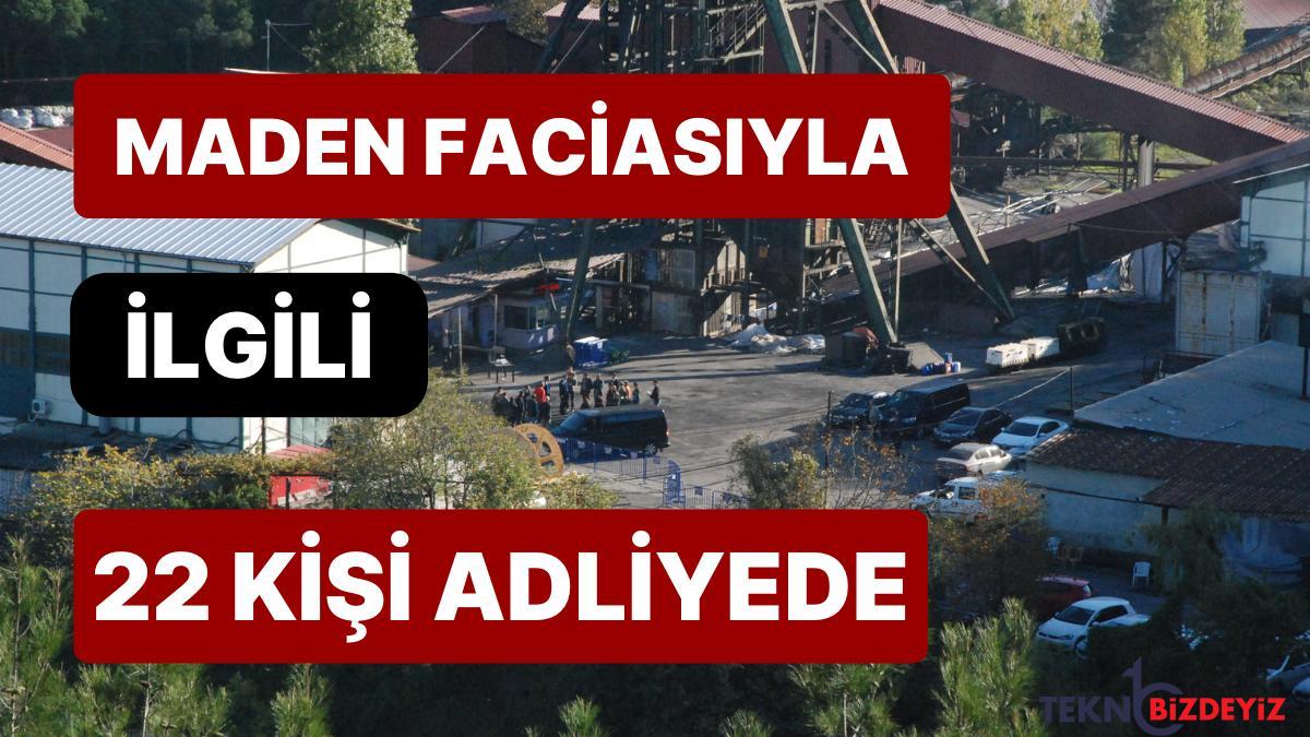 amasradaki maden faciasiyla ilgili 22 kisi adliyede maJ2UrSX