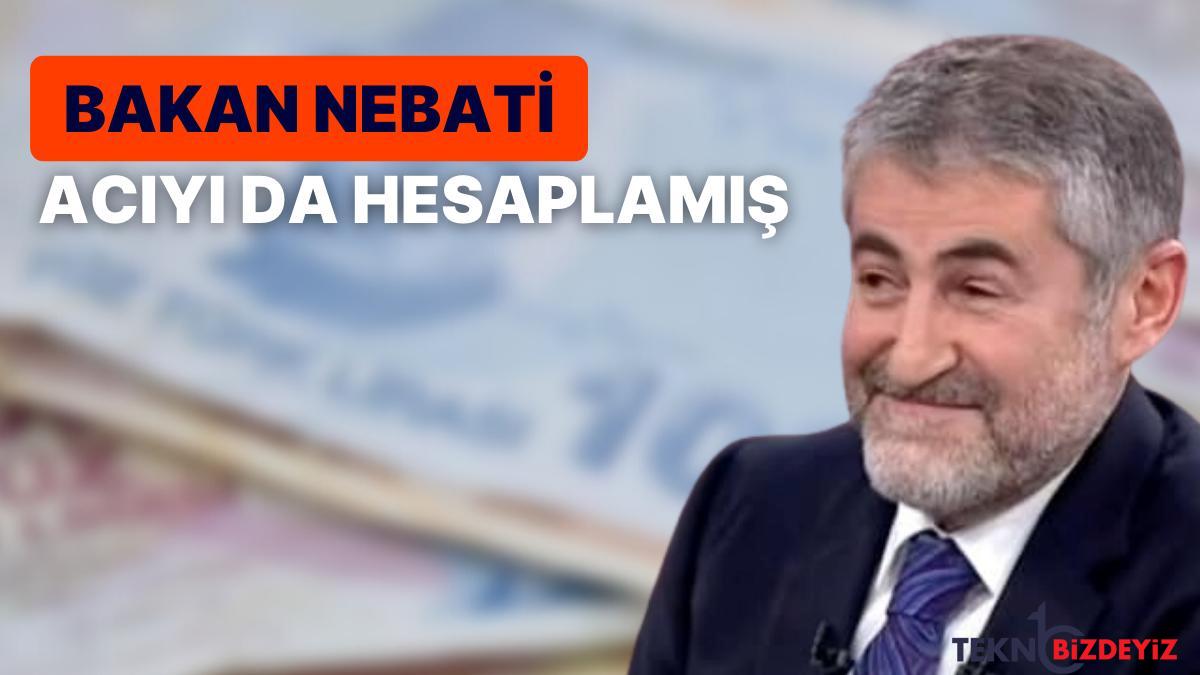 bakan nebatiden yeni iktisat modeli yorumu biraz aci verecegini hesaplamistik