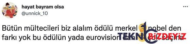 eski almanya basbakani angela merkele nansen multeci odulu verildi 5 iMf3twji