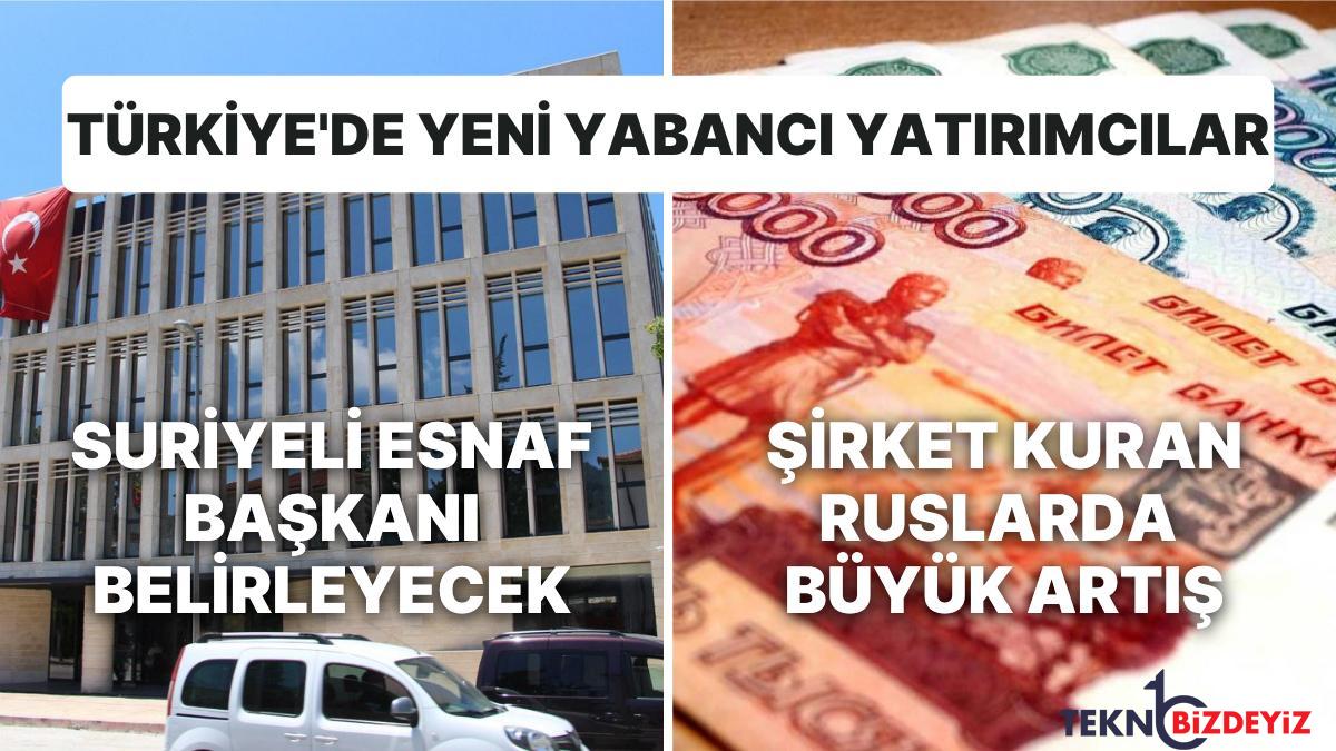 hani yabanci yatirimci gelmiyordu ruslar sirket kurdu suriyeliler sanayi odasi lideri seciyor