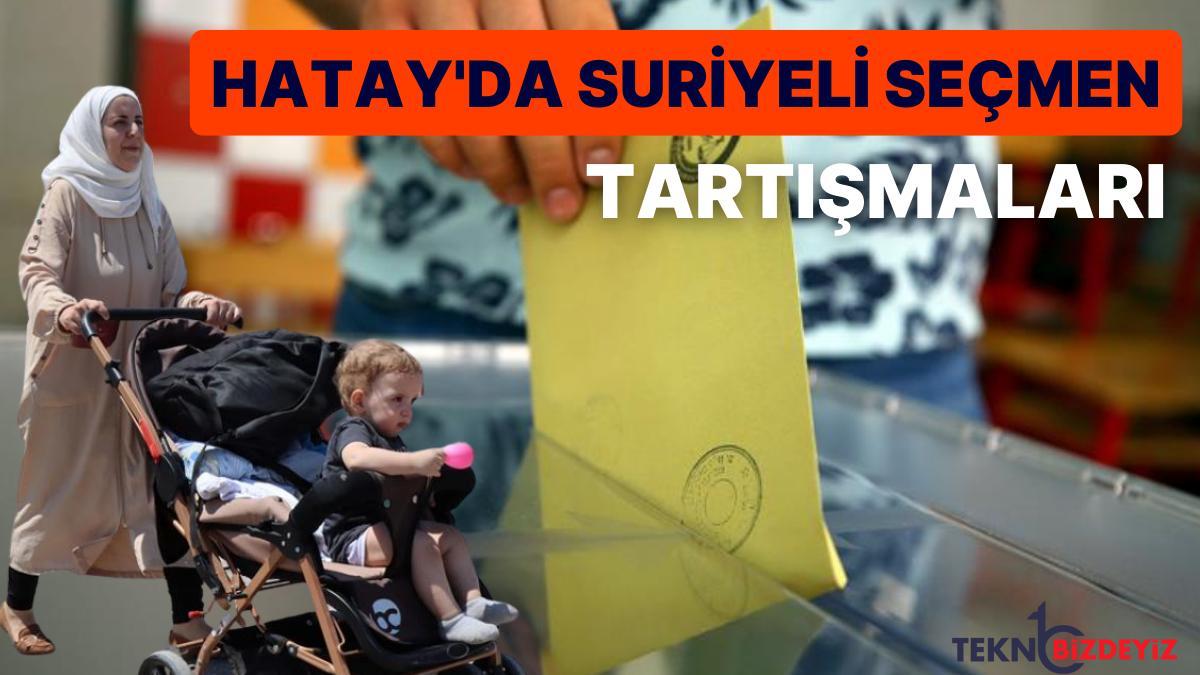 hatayda suriyeli secmen sayisi 3 yilda yuzde 85 artmis sDl5bO2w