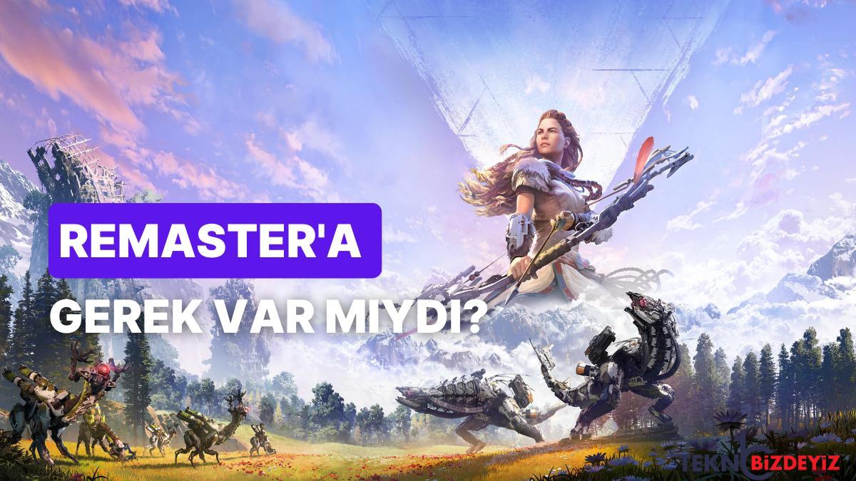 horizon zero dawn remastered ps5 icin gelistiriliyor cok oyunculu horizon oyunu yolda 5wTSKuef