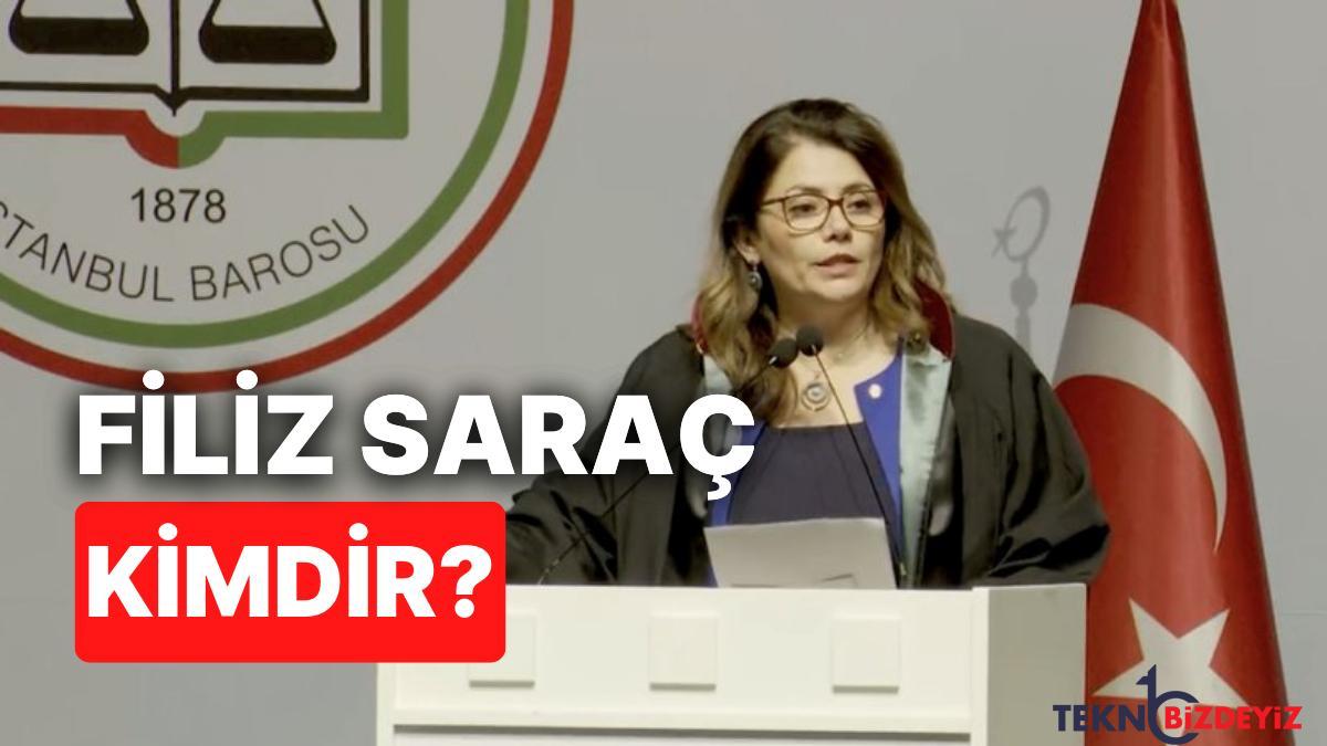 istanbul barosunun birinci bayan lideri filiz saracin meslegi filiz sarac kimdir kac yasinda ve nereli gi5P4NEJ