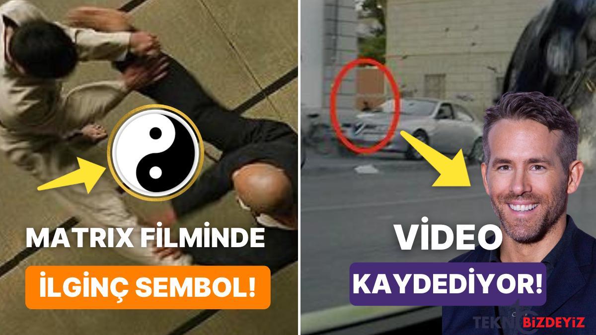 milyonlara soluksuz bir sinema tecrubesi yasatan uretimlerde daha evvel fark etmediginizi tez ettigimiz ayrintilar