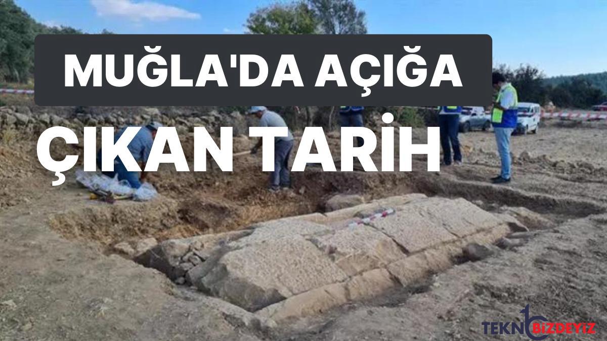 muglada bir cifti tarlasini surerken 2 bin 400 yillik oda mezar buldu hU49aIZS